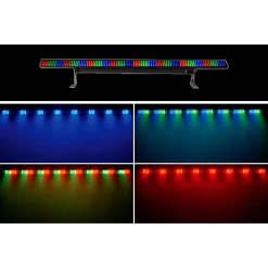 Buy 🥰 CHAUVET DJ CHAUVET DJ COLORstrip Four-Channel DMX-512 LED Linear Wash Light 🔔