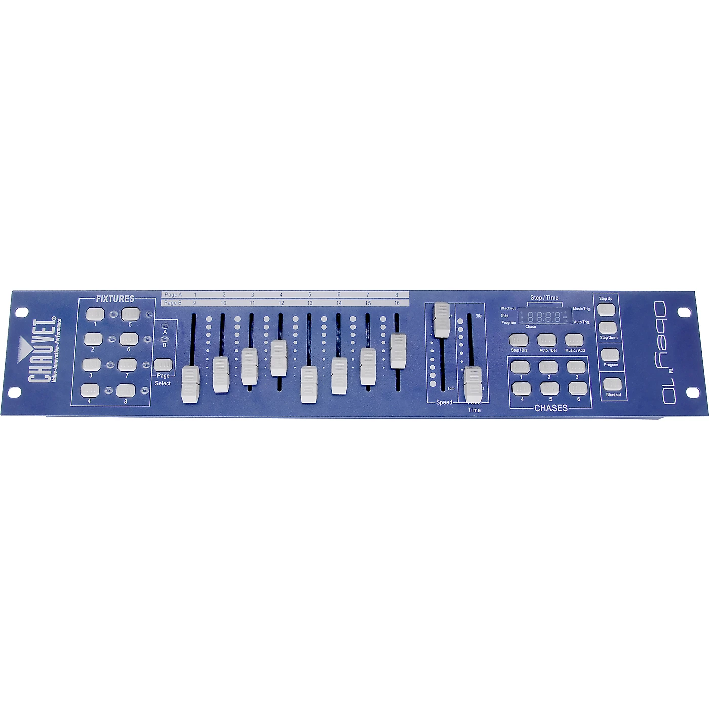 Top 10 ✔️ CHAUVET DJ CHAUVET DJ Obey 10 Universeal Compact DMX Controller ✔️