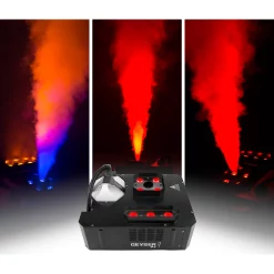 Outlet 🎁 CHAUVET DJ CHAUVET DJ Geyser P7 Compact Fog Machine With RGBA+UV LED And Wireless Remote 🤩