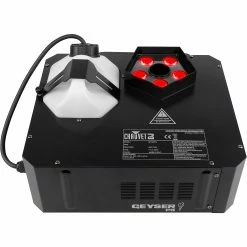 Deals ⌛ CHAUVET DJ CHAUVET DJ Geyser P5 Compact Vertical Fog Machine With RGBA+UV LEDs And Wireless Remote ⭐