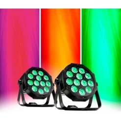 Outlet 🌟 American DJ American DJ Mega 64 Profile Plus 2 Pack 🧨