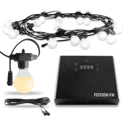 Flash Sale 😀 CHAUVET DJ CHAUVET DJ Festoon VW Tri-Color String Light System 🛒