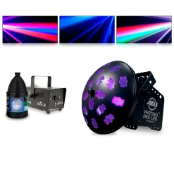 Best deal 🔔 American DJ American DJ Vertigo Hex With Hurricane 700 Fog Machine And Juice 🎁