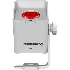 Buy ✨ CHAUVET DJ CHAUVET DJ Freedom H1 RGBAW+UV LED X4 Wireless Wash Lighting System With D-Fi, White 🛒