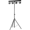 Best Sale 🔥 Stagg Stagg Performer Light Set RGBW LED System With Stand Black 😍