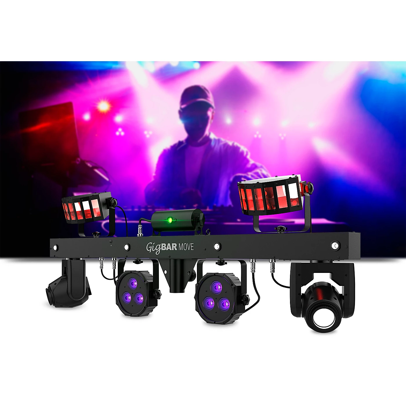 Best deal 🔔 CHAUVET DJ CHAUVET DJ GigBAR Move 5-in-1 LED And Laser Lighting Effects Bar ❤️