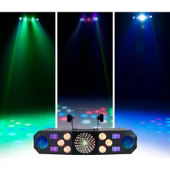 Budget 😀 Eliminator Lighting Eliminator Lighting Furious Five RG 5-in-1 Lighting Effect Black 🛒