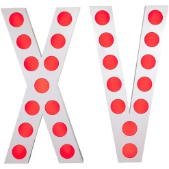 Coupon 🤩 Eliminator Lighting Eliminator Lighting Decor XV RGBW LED Letters ✨