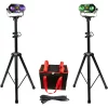 Coupon 💯 VocoPro VocoPro Dynamic-Duo-Plus, Two DJ-Smart-LightShows Package With Two SS-99 Stands And Carrying Bag ⌛