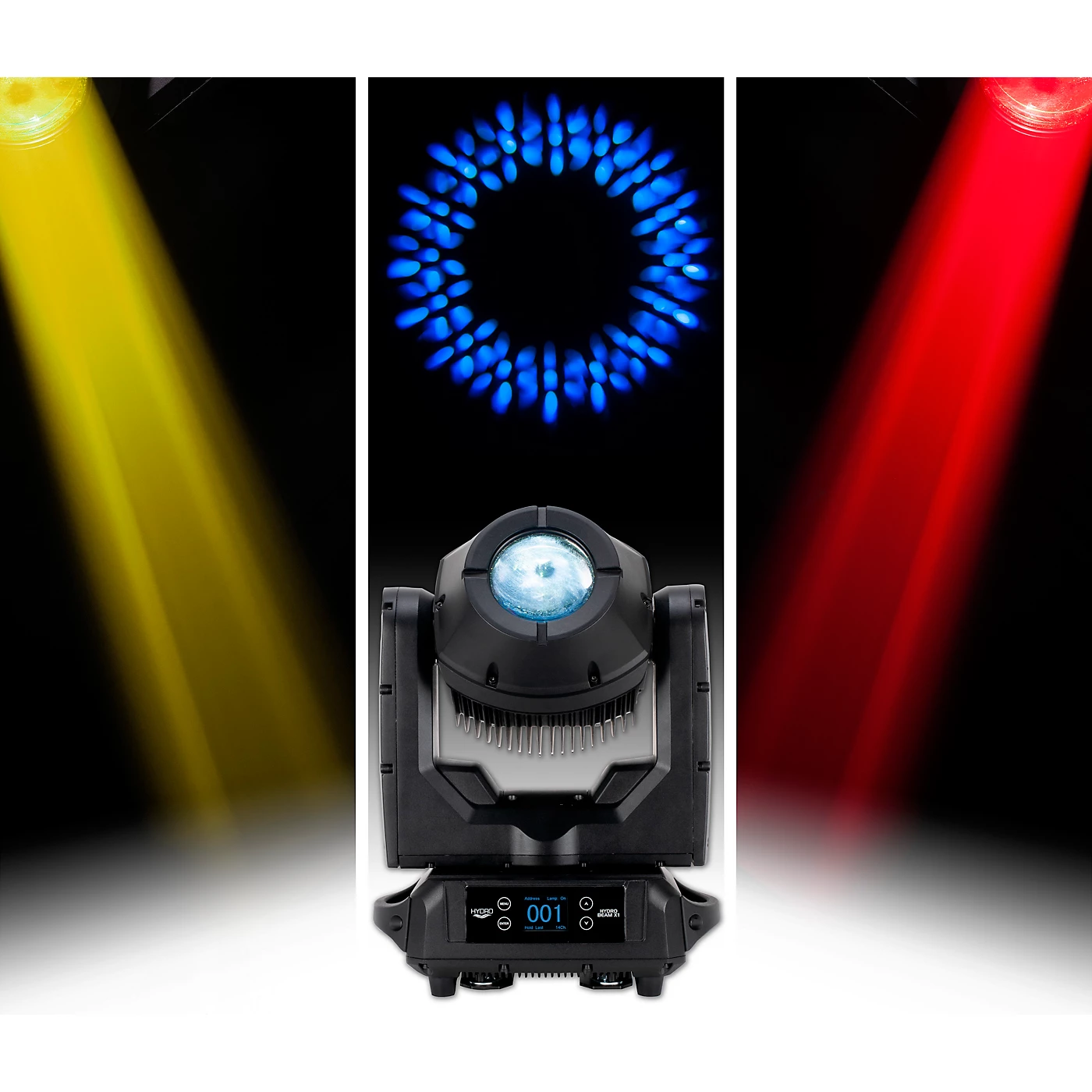 Deals 🎁 American DJ American DJ HYDRO BEAM X1 IP 65 Rated 100 Watt Discharge Moving Head With A 3 Degree Beam And 16 Facet Prism Wireless DMX Built In 🔥